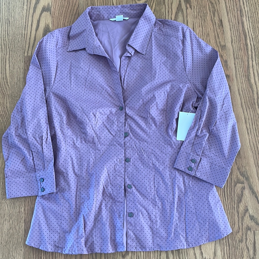 H&M Dotted Button Down
